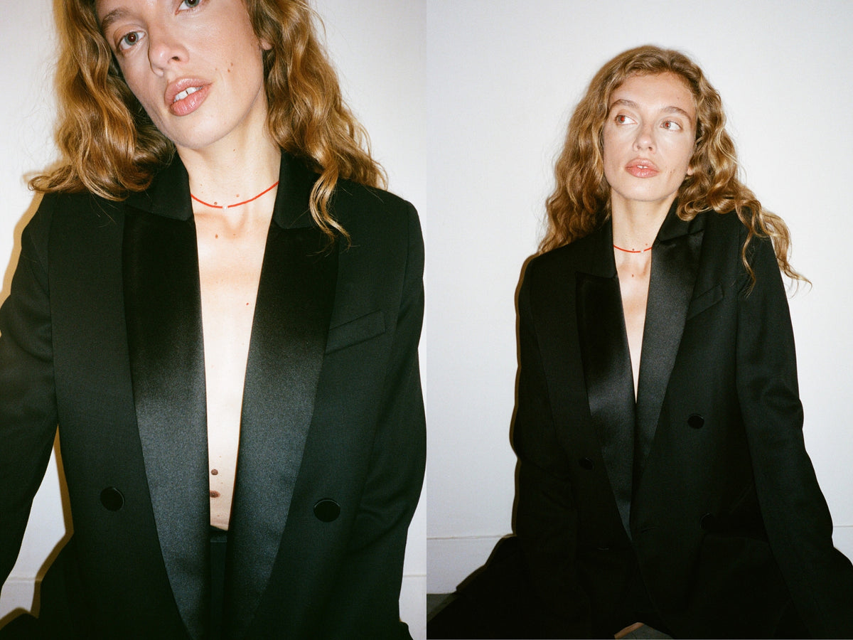vestes smoking femme Made in France - Facettes Studio