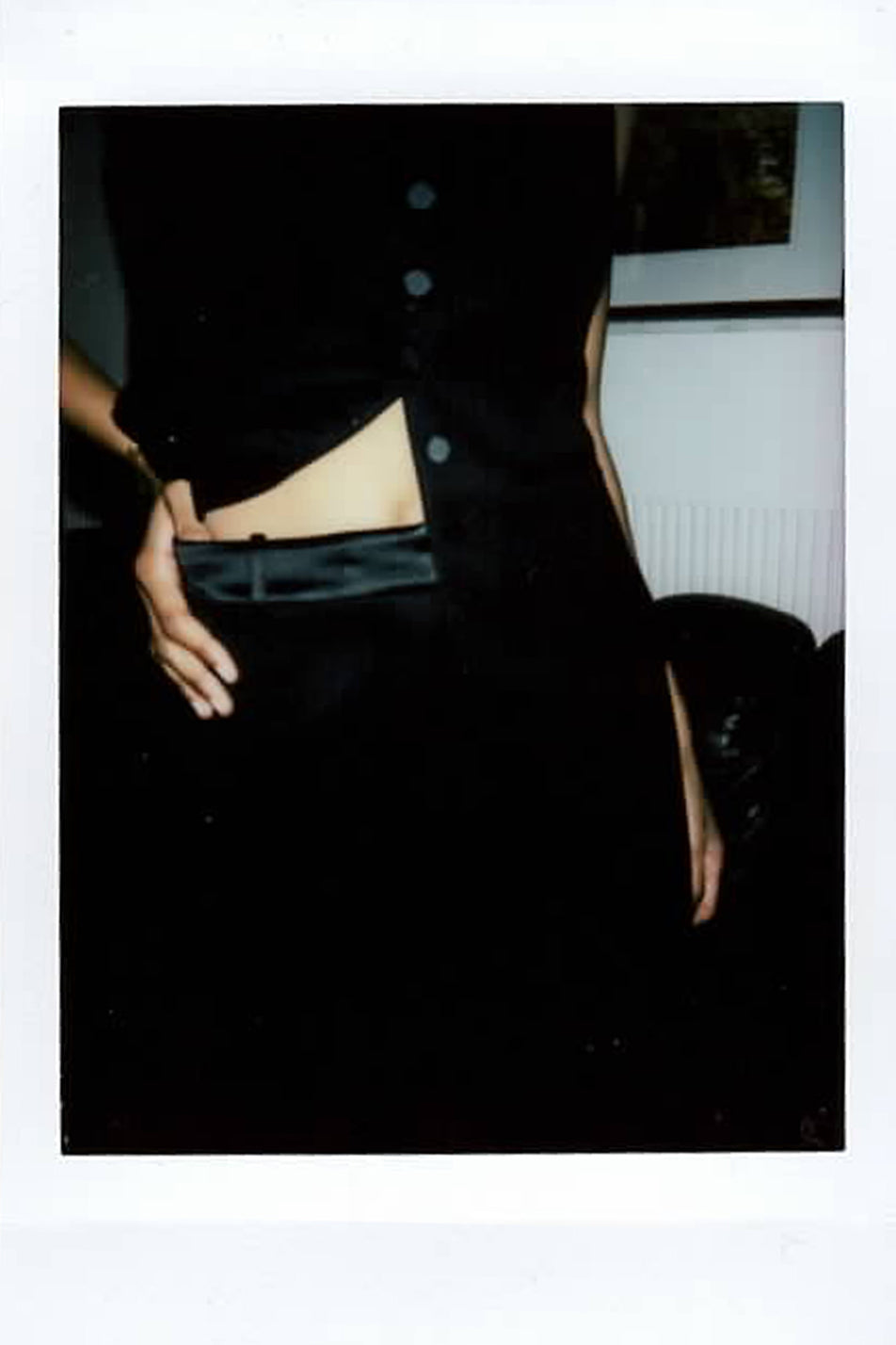 polaroid pantalon smoking Bianca - Facettes Studio